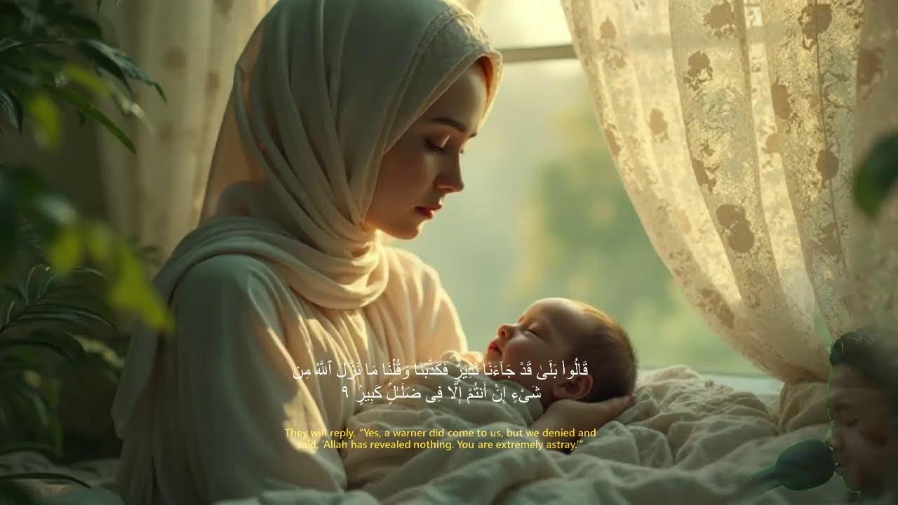 Islamic Sleep Remedies 🌙 | Quran, Dua, & Rain Sounds for Restless Babies