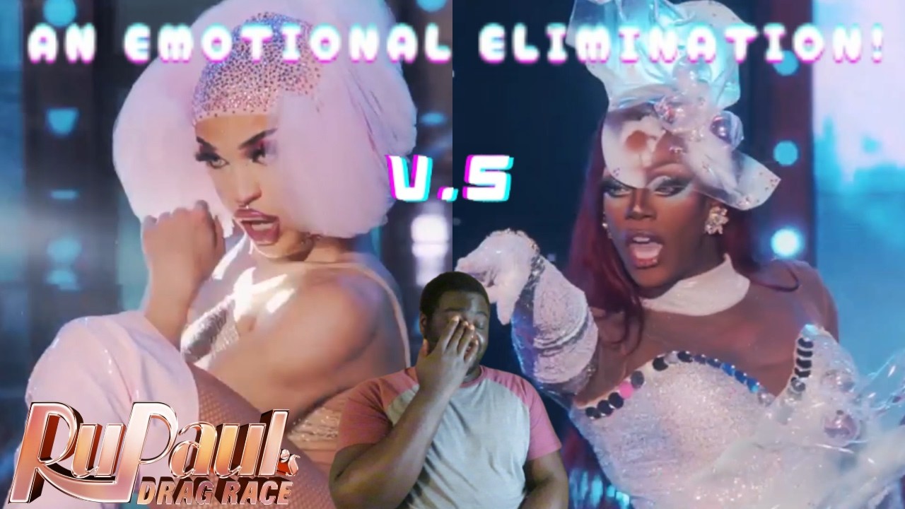 Реакция на липсинкс в 7-м эпизоде ​​18-го сезона RuPaul's Drag Race + ELIM | Juicy Love Dion прот...