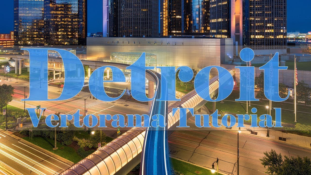 Photo Editing Tutorial - Cityscape Vertorama