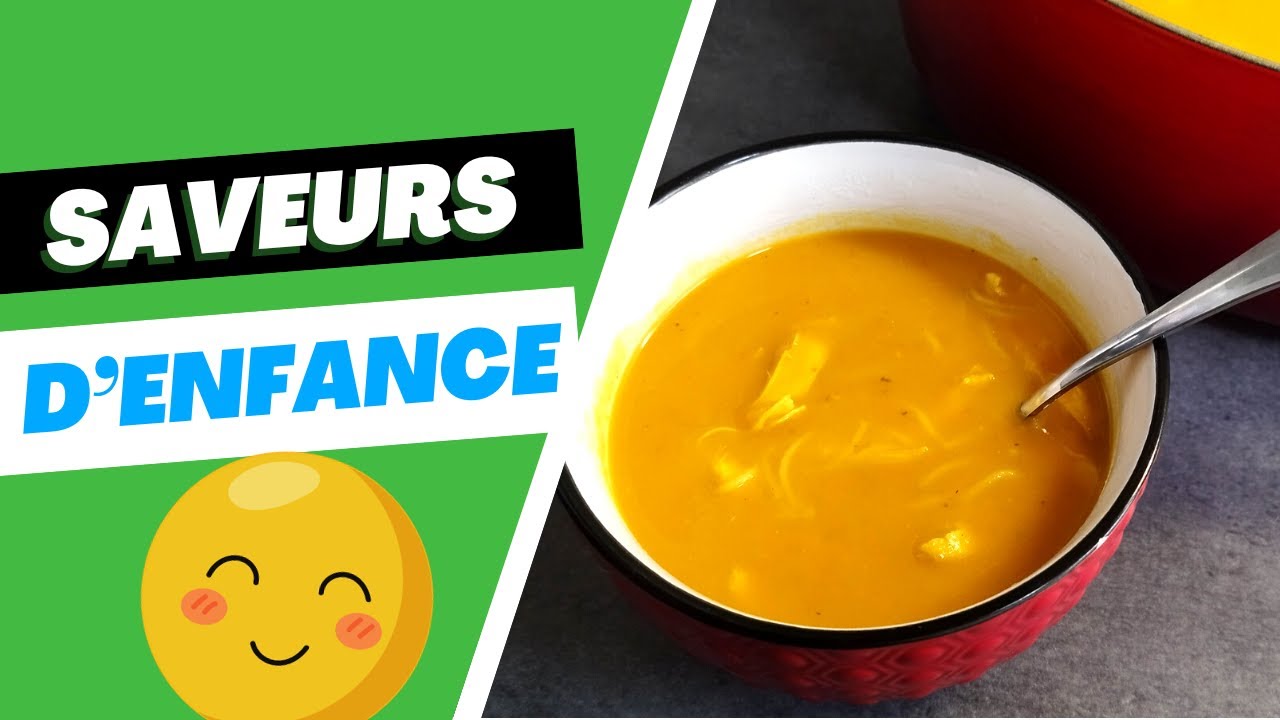 Soupe Réconfortante aux Légumes d'Automne, Poulet et Vermicelles