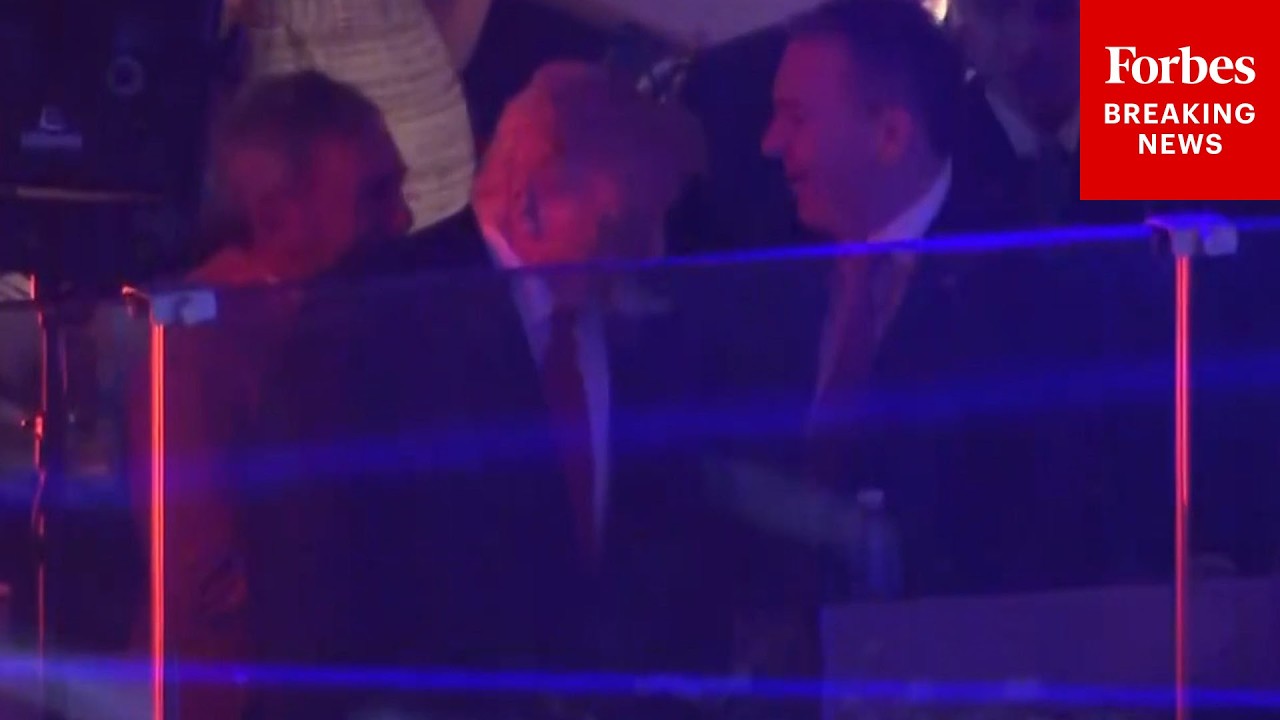 WATCH: President Trump Attends The NBA Finals Game 3 At NYC's Madison Square Garden