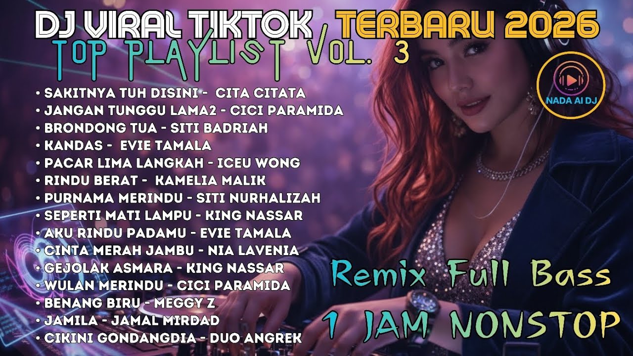 DJ DANGDUT TIKTOK TERBARU 2026 - DJ JANGAN TUNGGU LAMA-LAMA | REMIX FULL BASS 1 JAM NON-STOP