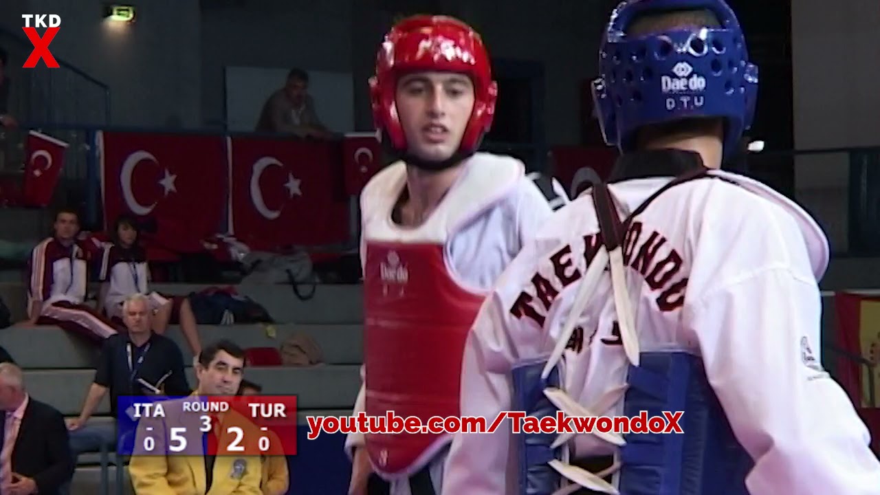 Taekwondo Euros 2006 Male Light Weigh Final - Claudio Nolano (Italy) v Serdar Akin (Turkey)