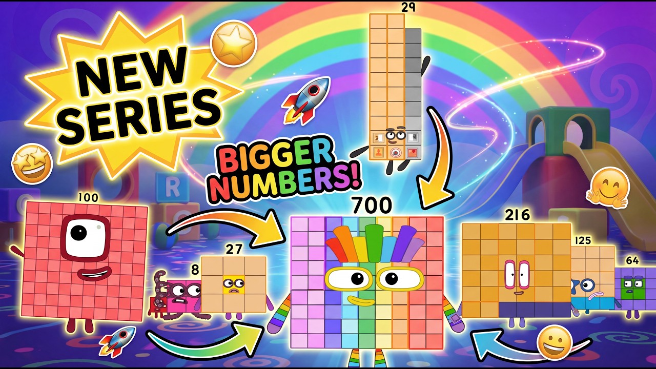 Numberblocks Math: Learn Adding Numbers | Numberblocks Sneezes | LEVEL 2 | #449