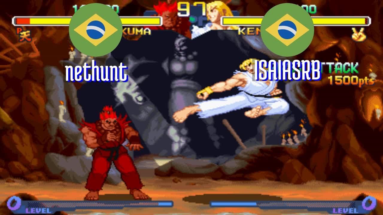 FT5 @sfa2u: nethunt (BR) vs ISAIASRB (BR) [Street Fighter Alpha 2 sfa2 Fightcade] Jan 19