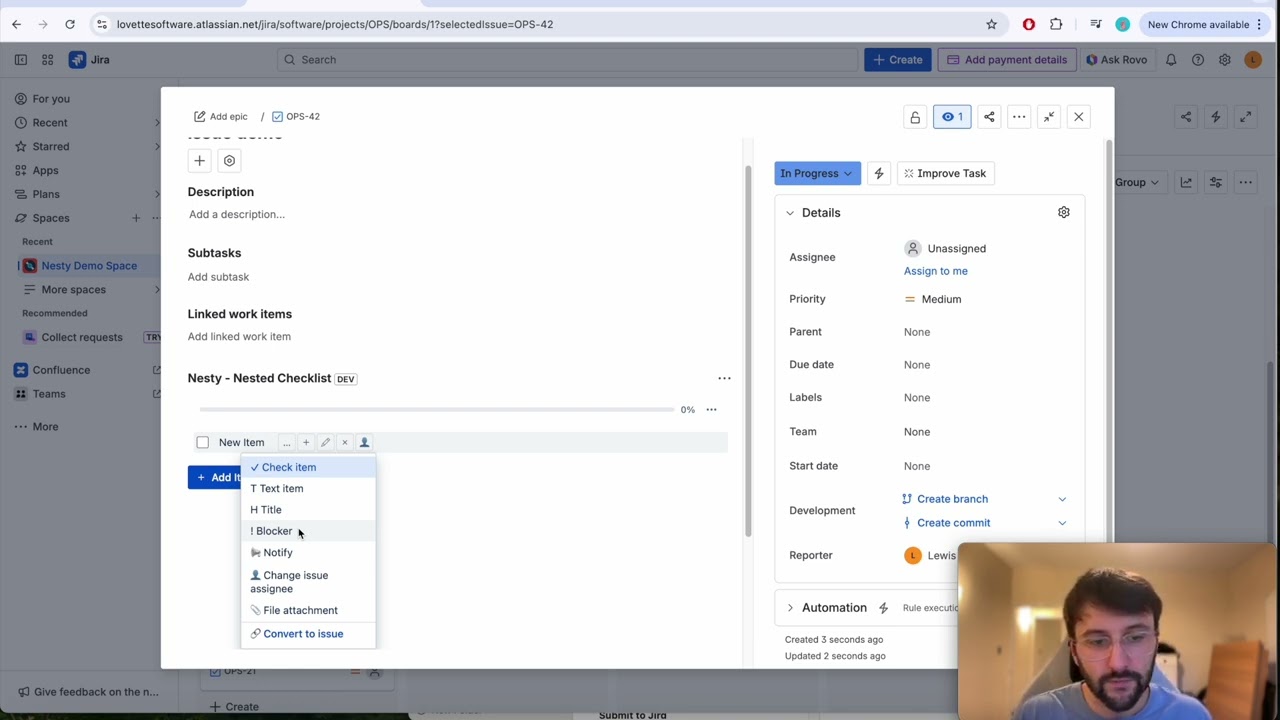 Codegeist 2025 - Checklist Workflows: Nested & Automated &mdash; Nesty