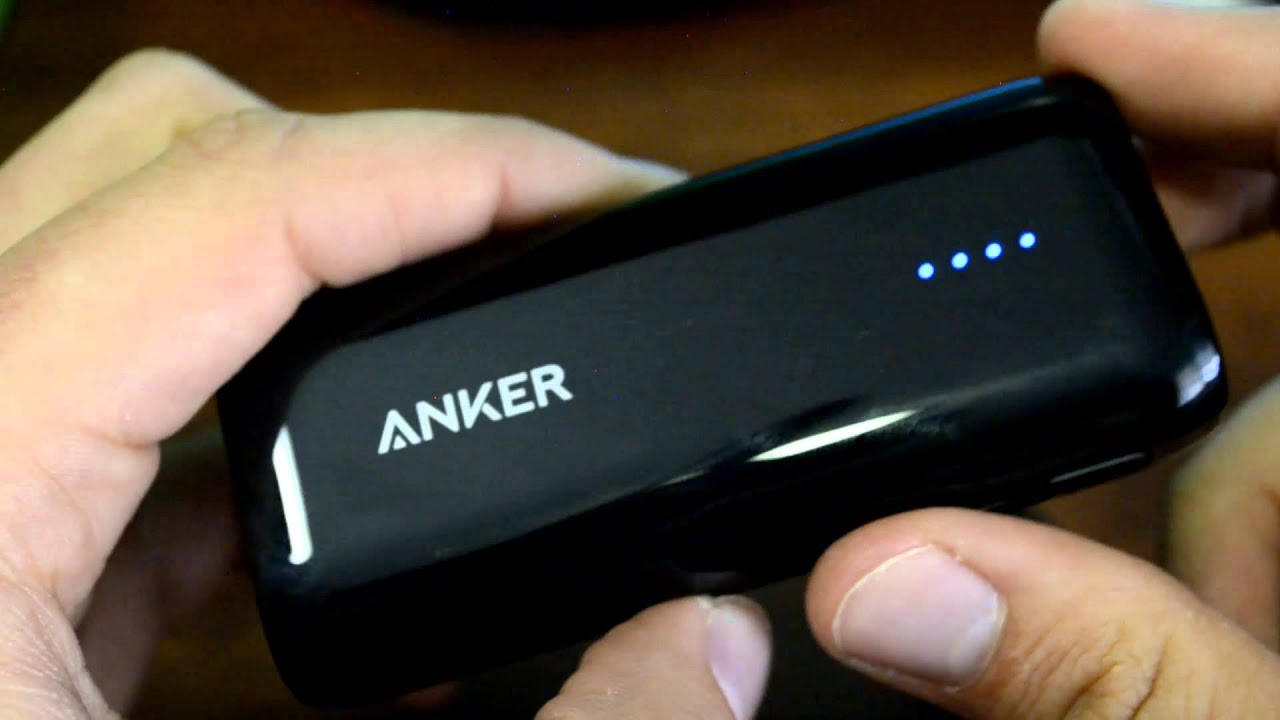Anker Astro E1 5200mAh Ultra Compact Portable Charger External Battery Power Bank