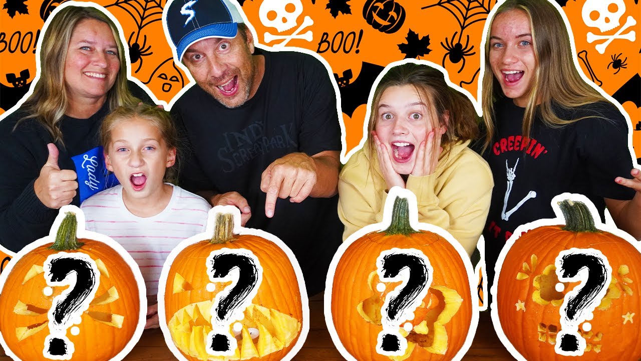 FAMILY PUMPKIN CARVING (HALLOWEEN 2021)