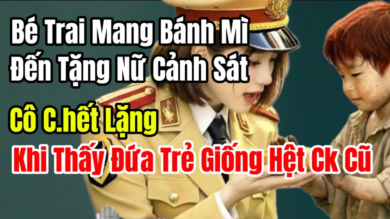 Bé Trai Mang Bánh Mì Đến Tặng  Nữ Cảnh Sát– Cô Ch.ết Lặng Khi Thấy Đứa Trẻ Giống Hệt Chồng Cũ