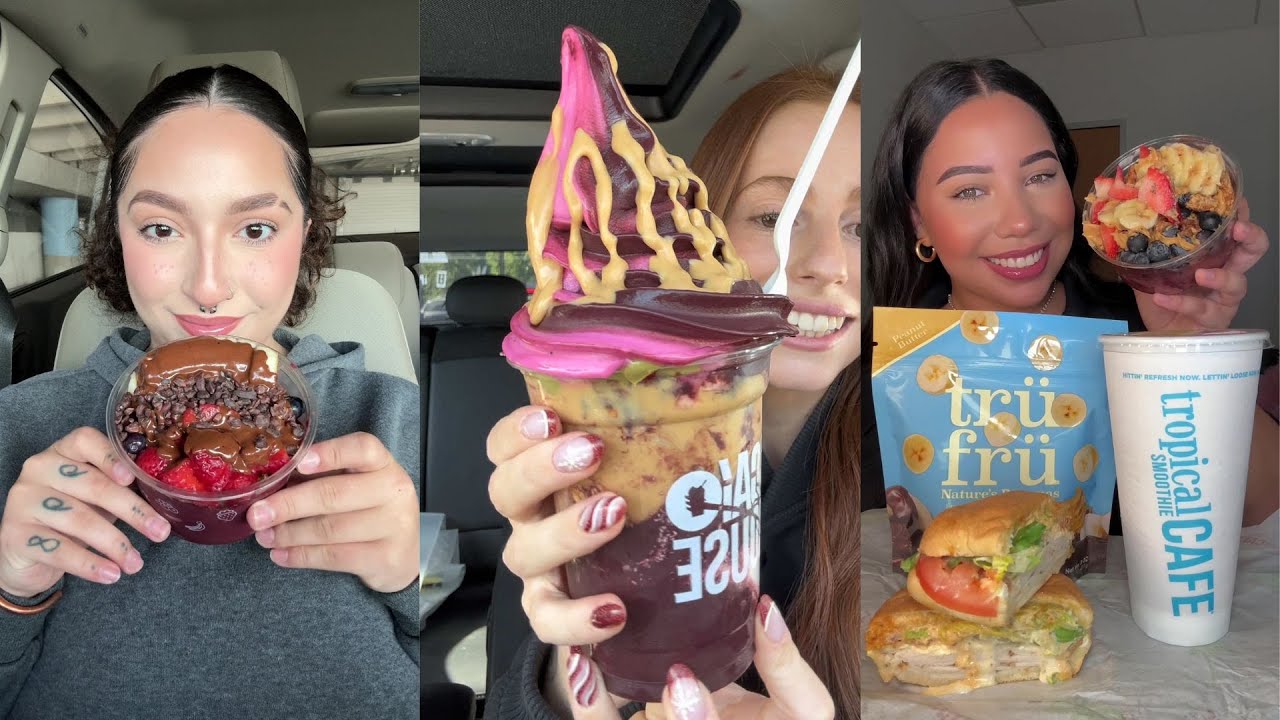 TIKTOK ACAI MUKBANG