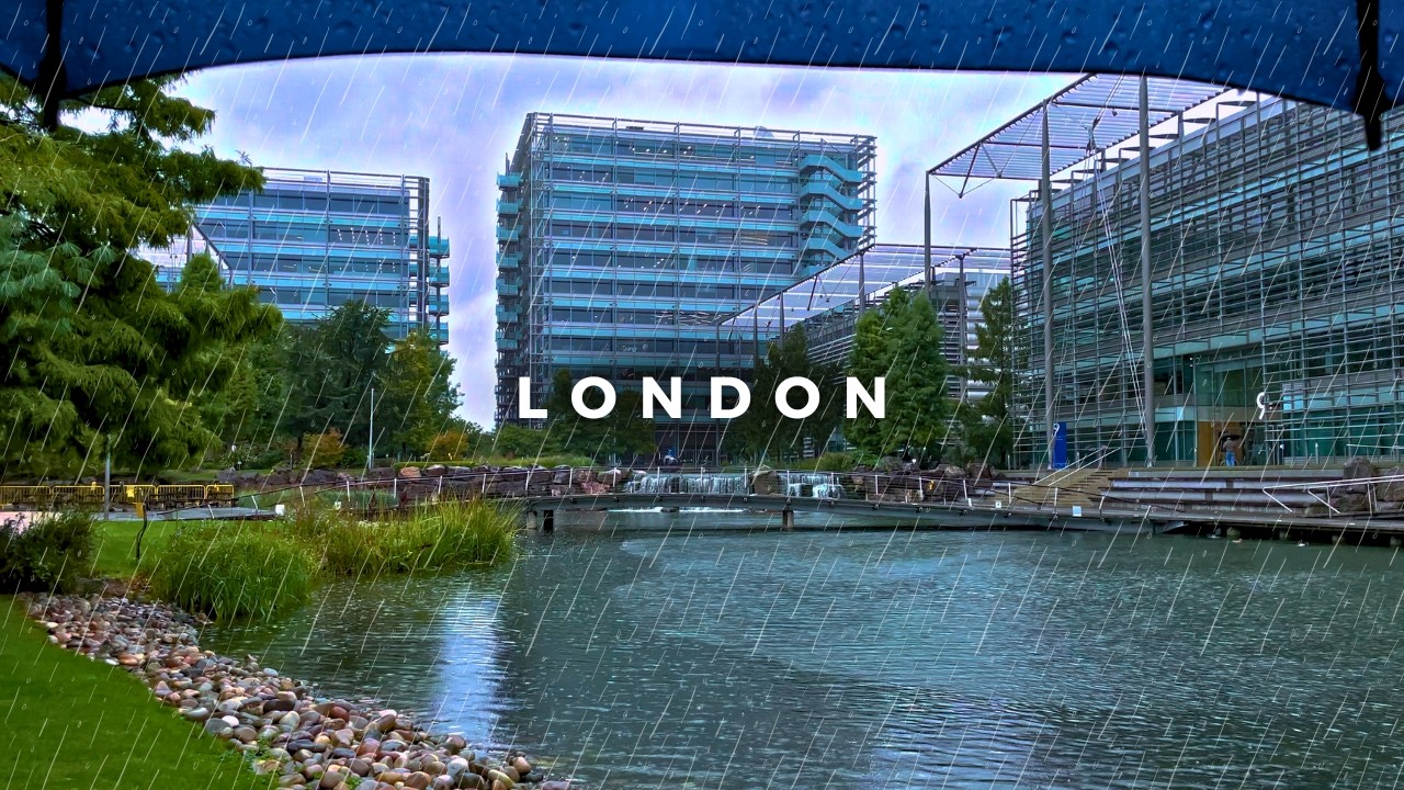 RAINY London Walk | Chiswick | ASMR Rain Sounds