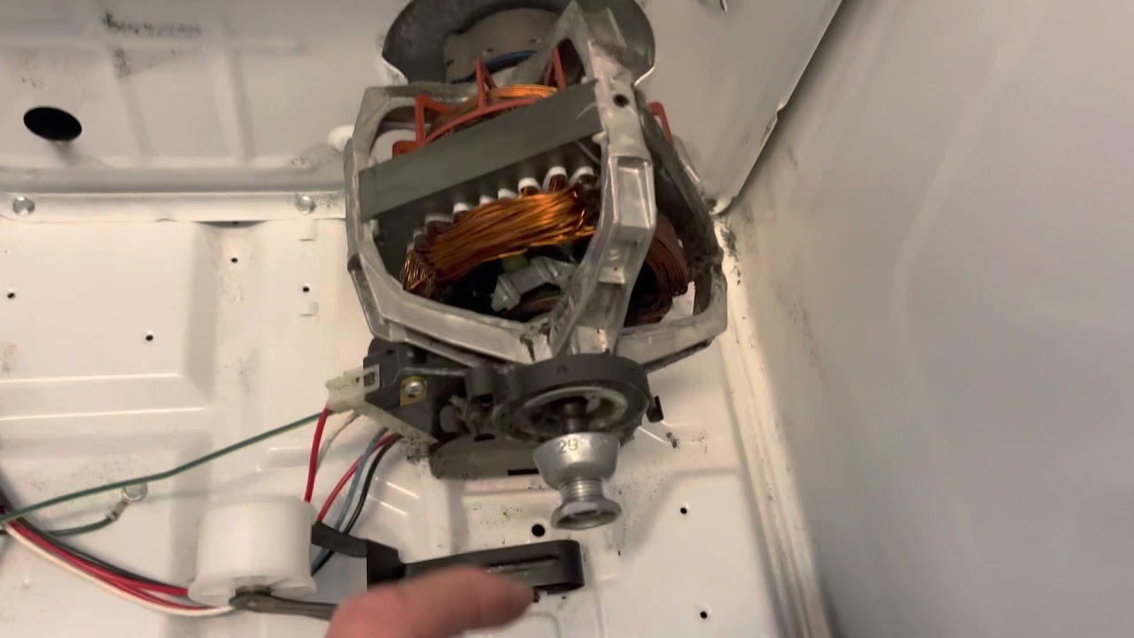 Whirlpool dryer drive belt and pulley replacement.