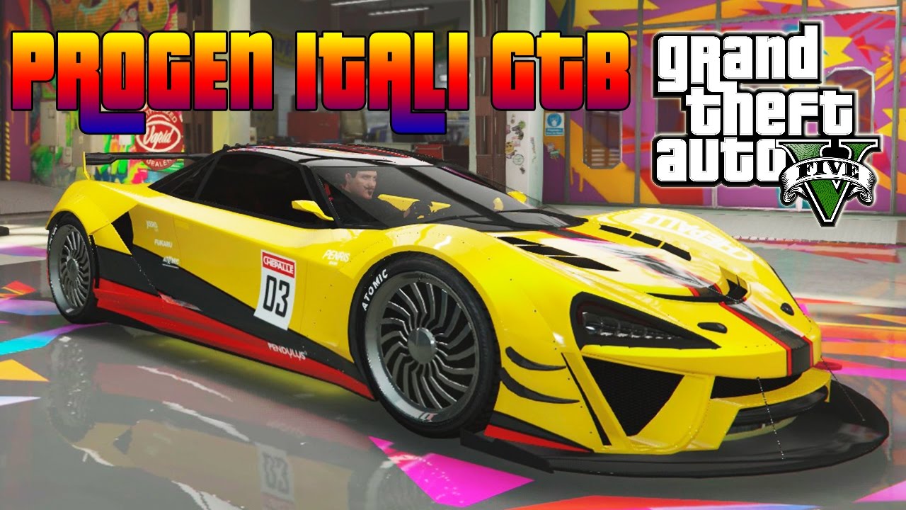 GTA V Online : PROGEN ITALI GTB TUNING ÉPICO