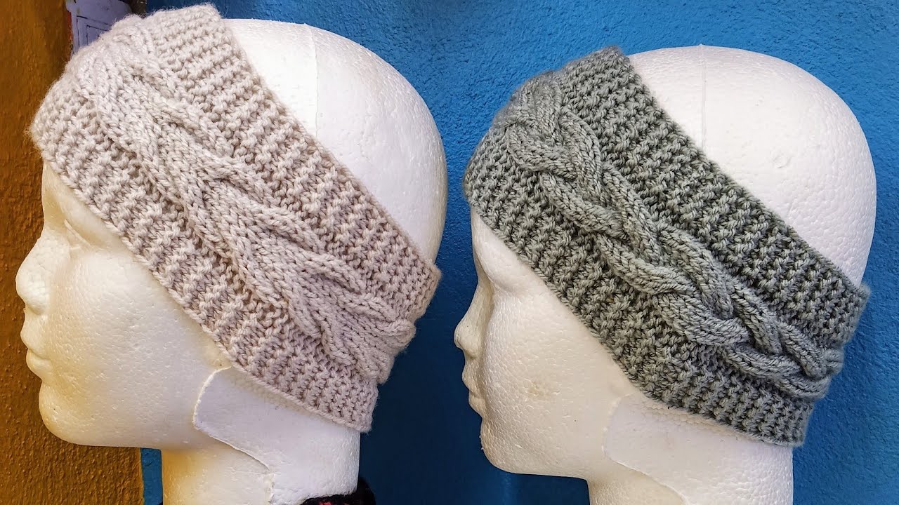 Teje Banda,Diadema o vincha para el cabello -Fácil y Rápido-/Ideal para negocio