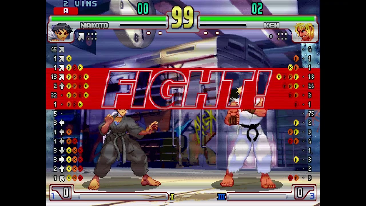 Fightcade FT3 - Mimora (Ma) vs FrankieBFG (Ke) (1/2)