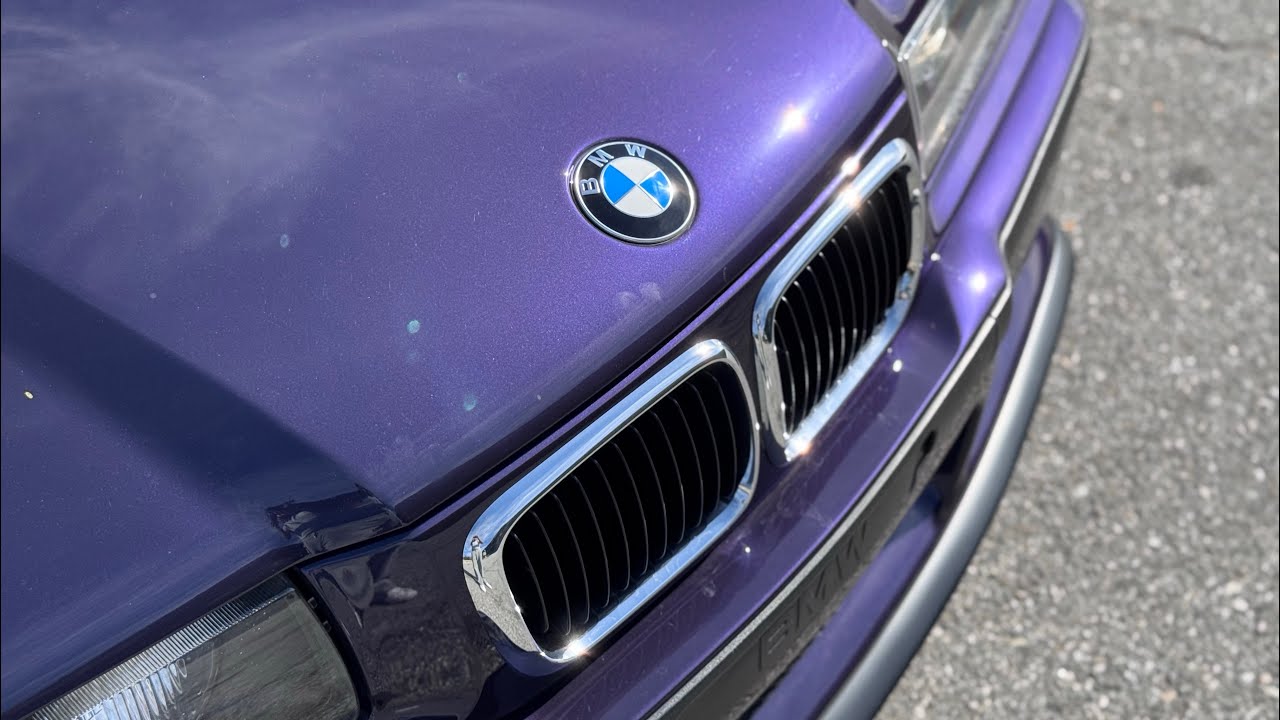 1998 BMW E36 M3 Techno Violet 44k Miles - 5min Walk-around