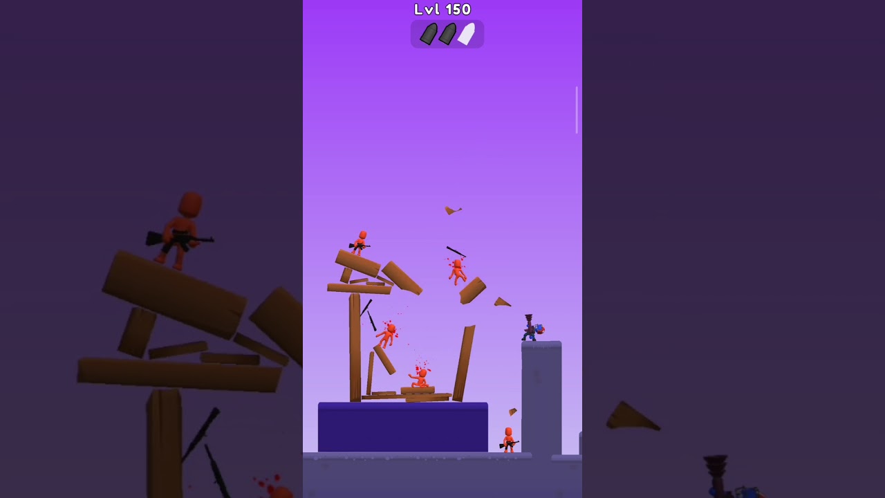 Ops after 3 shoot i lost - level 150 #games #bazookaboy #gaming