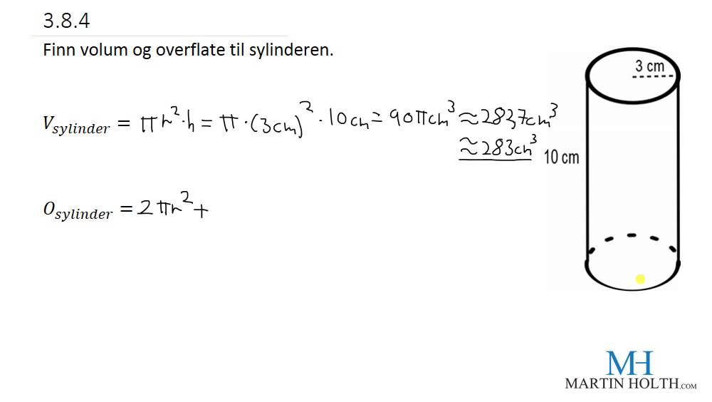 Matematikk 1P- Geometri - Prøveoppgave Lett - 384