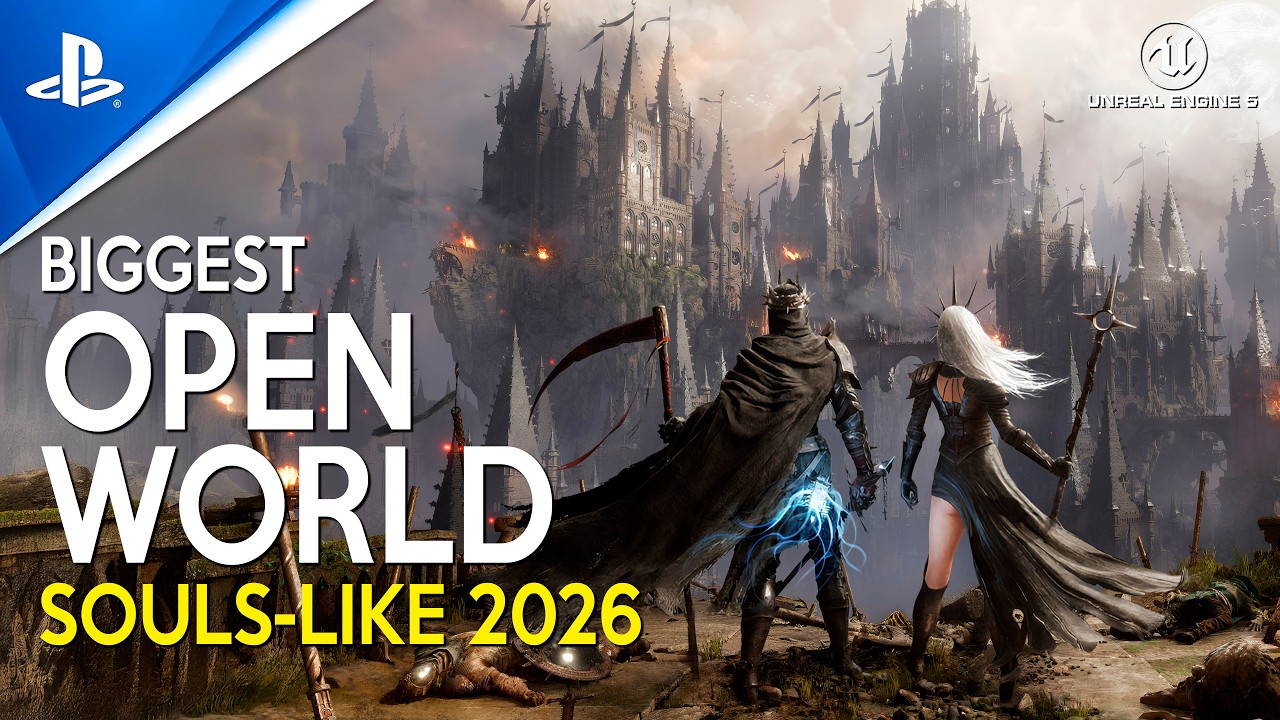 TOP 25 NEW EXCITING Open World Souls-like Games with BRUTAL COMBAT coming in 2025 and 2026