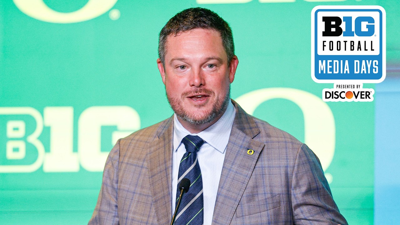 How Dan Lanning is Preparing Oregon for the Big Ten | 2026 Big Ten Football Media Days