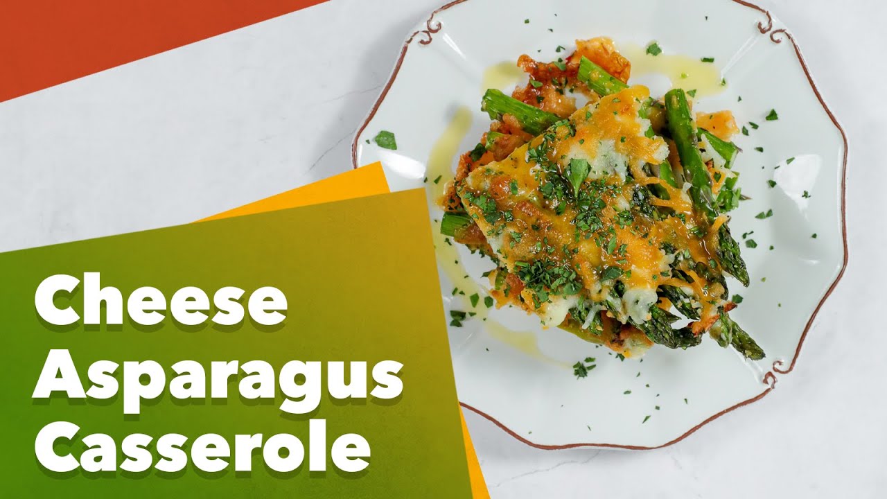 Keto Cheese Asparagus Casserole Recipe