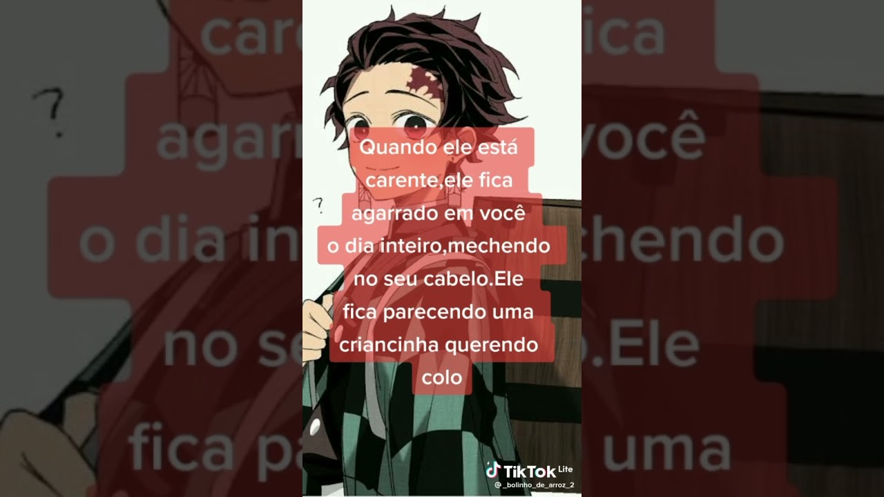 como seria namorar os personagens de demonslayer