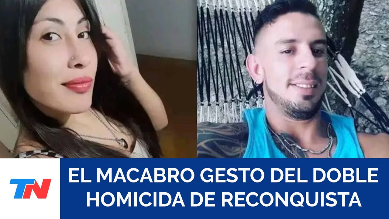 HORROR: Revelaron el macabro gesto que tuvo el presunto doble homicida de Reconquista