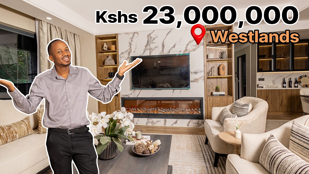 Inside a Luxury 23 Million 3-Bedroom Apartment Tour in Westlands Nairobi
