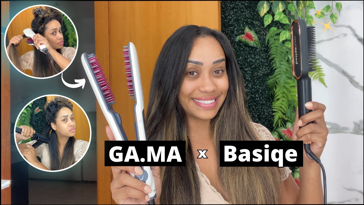 💥BASIQE SLEEK GOLD OU INNOVA DUO GAMA - COMPARANDO PENTES ALISADORES