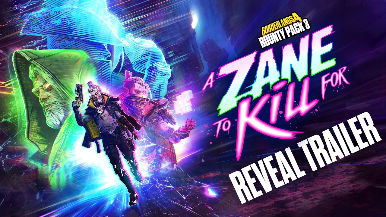Borderlands 4 - Bounty Pack 3: A Zane to Kill For - Official Reveal Trailer