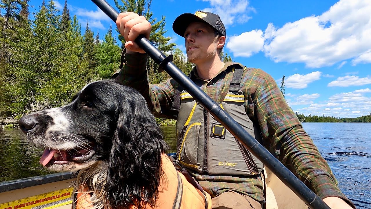 Solo Boundary Waters Wilderness Canoe Trip With My Dog: BWCA