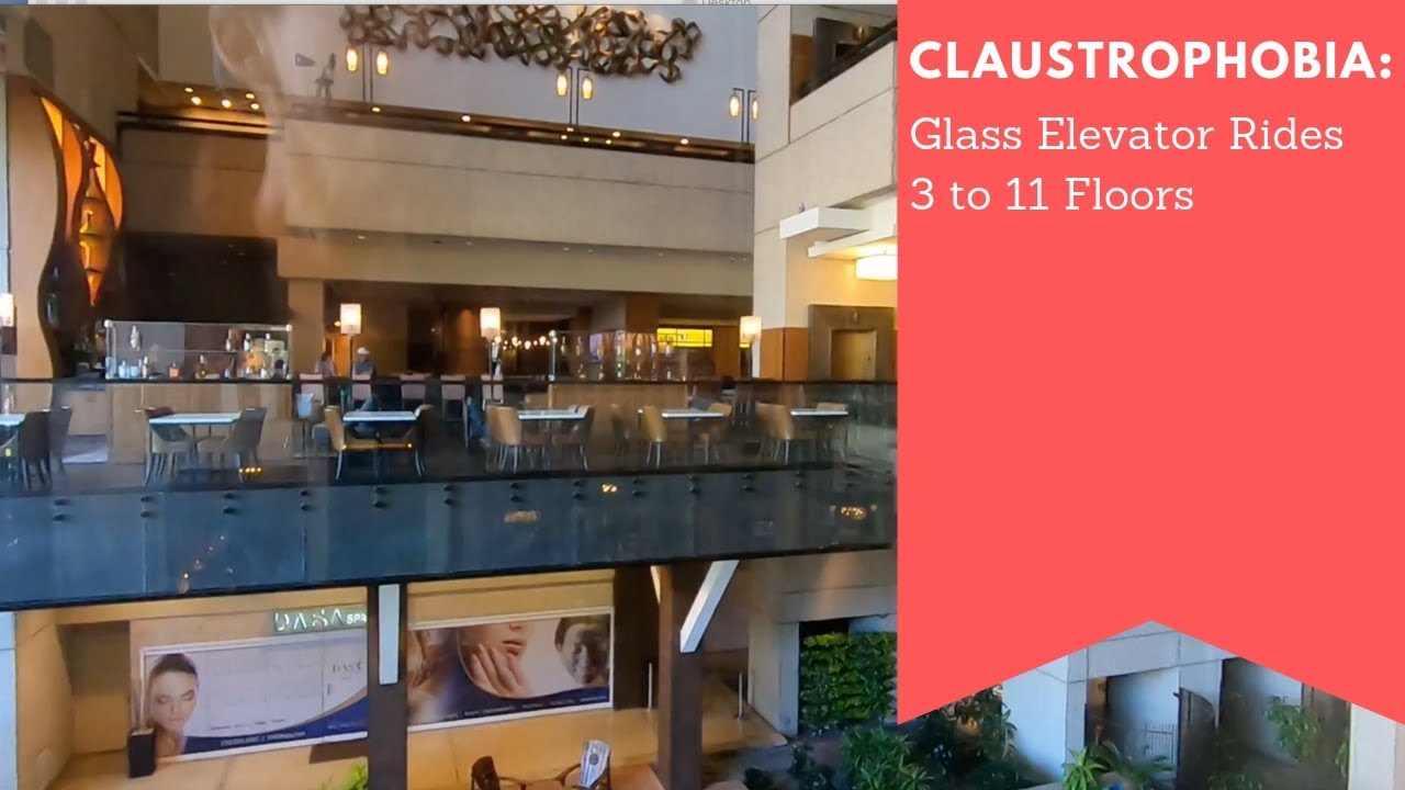 Claustrophobia -- Riding Glass Elevators