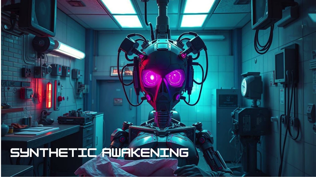 Synthetic Awakening - Dark Sci-Fi Electronic / Synthwave Music