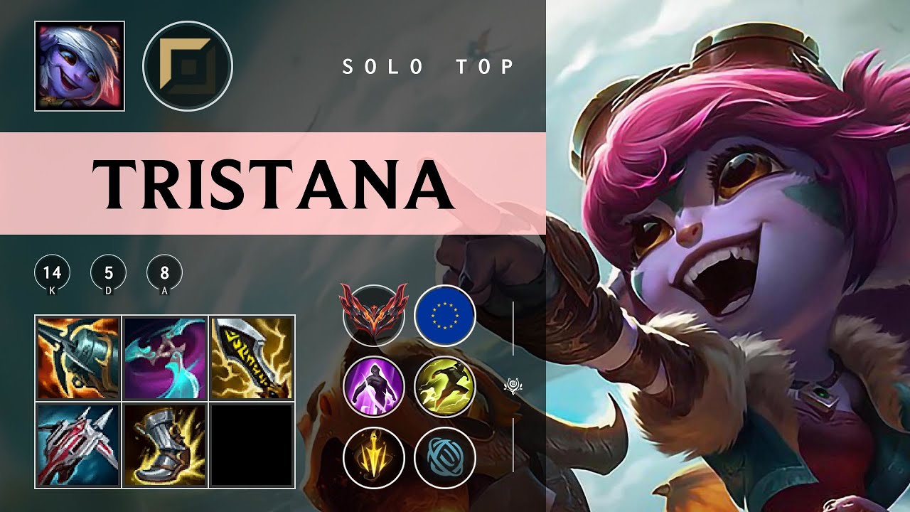 Tristana Top vs Rumble - EUW Grandmaster Patch 25.24