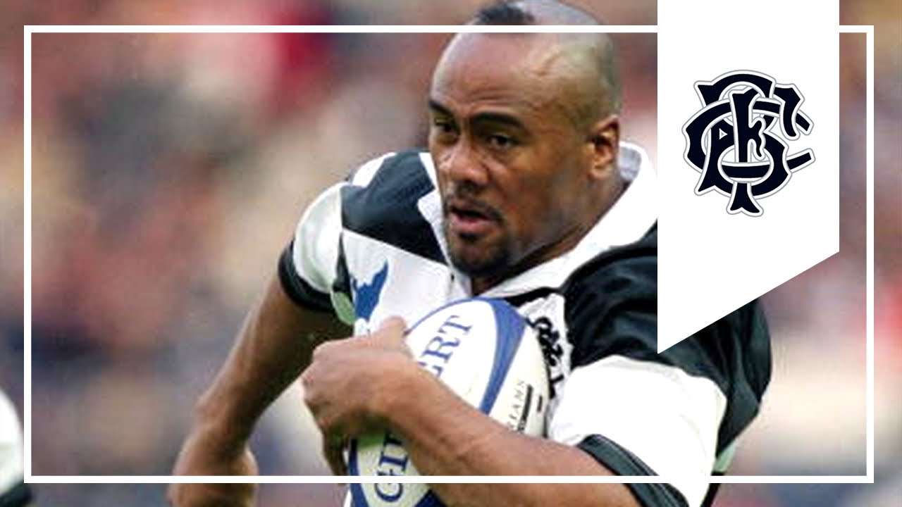 Jonah Lomu At His BEST! | 4 tries during Barbarians v Scotland