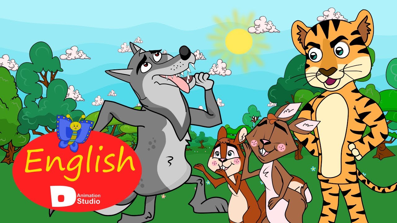 The Lazy Greedy Wolf 2022 New Stories | Story for Toddlers and kids | #Englishfairytales