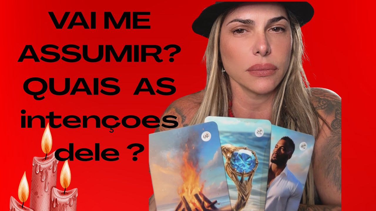 VAI ME ASSUMIR OU FUGIR?CIGANA REVELA A VERDADE!👀✨❤️