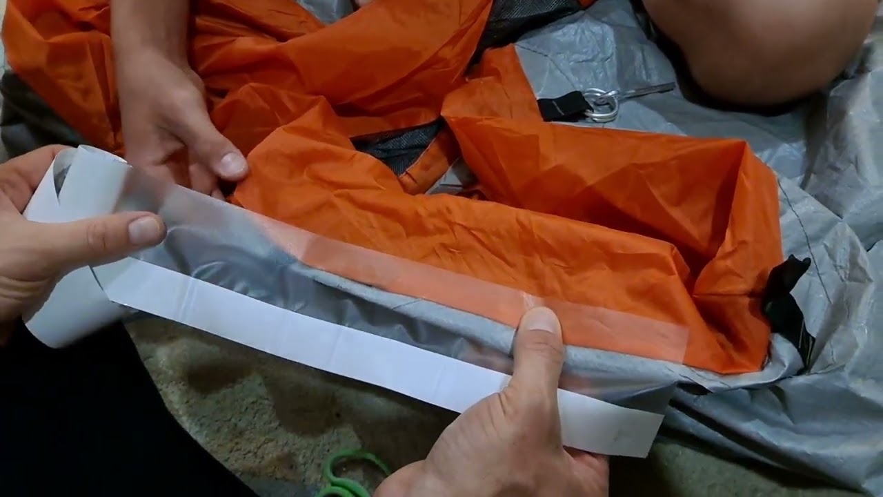 Tent repair with Tenacious tape, will it work