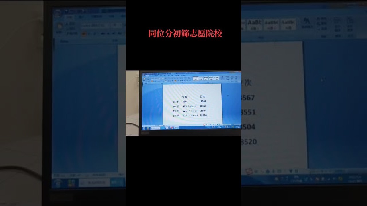 2022蟾宫折桂高考志愿填报袁老师讲座（七）2、利用同位分初筛志愿院校