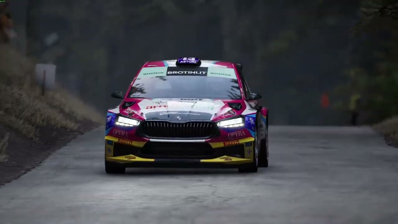 Skoda Fabia RS Rally2 - TOP 18 Time  on Monte Carlo Peira Cava - Turini! (Assetto Corsa Rally)