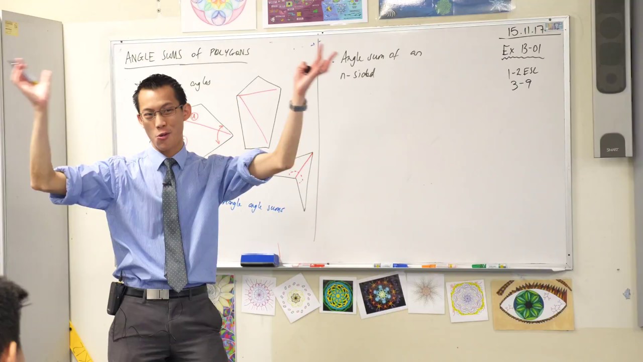 Angle Sums of a Polygon (1 of 2: Interior angles)