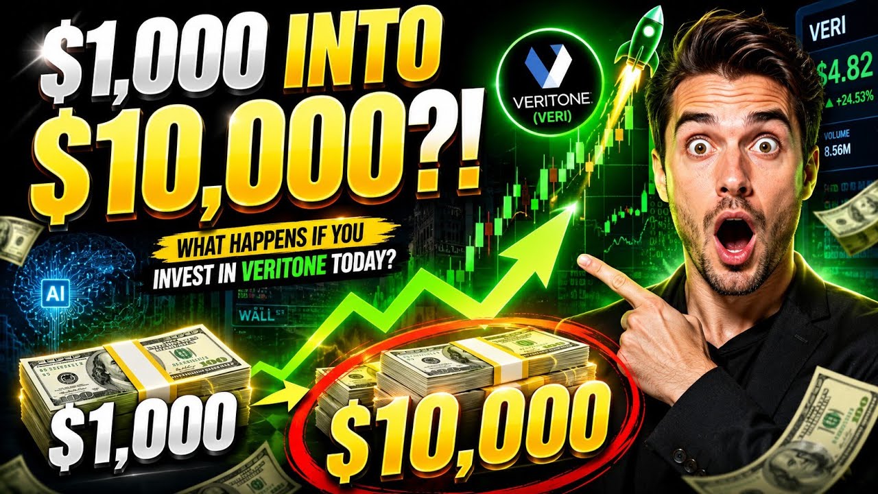 What Happens If You Invest $1,000 in Veritone (VERI) Today? | AI Stock 10X Potential?