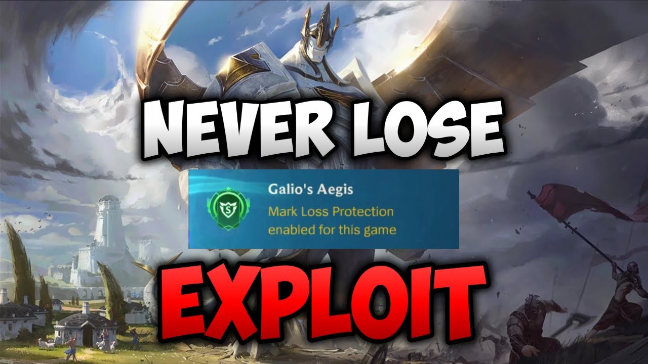 Wild Rift: NEVER LOSE AGAIN (Galio's Aegis EXPLOIT)