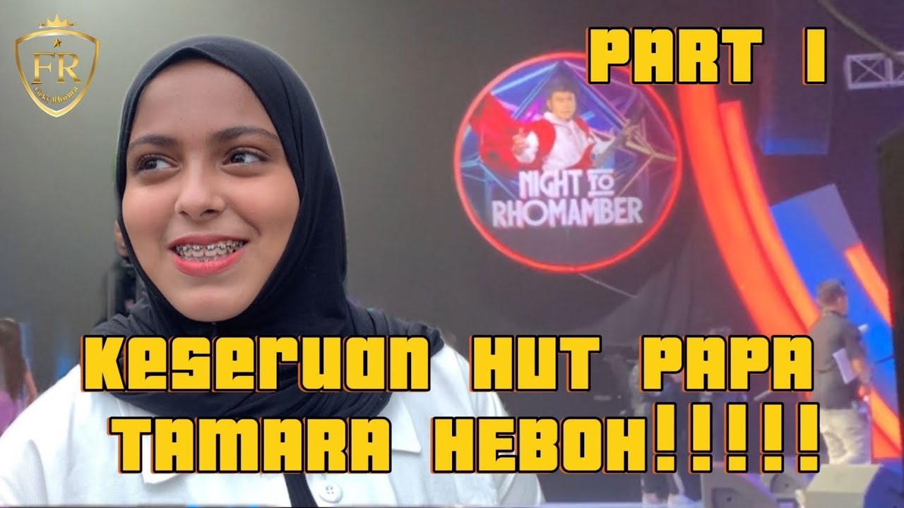 ADEK GUE TAMARA HEBOH DI HUT BABEH#Rhoma irama#Indosiar#Moge#Harley#Kelaners#Konser#Ficky Rhoma