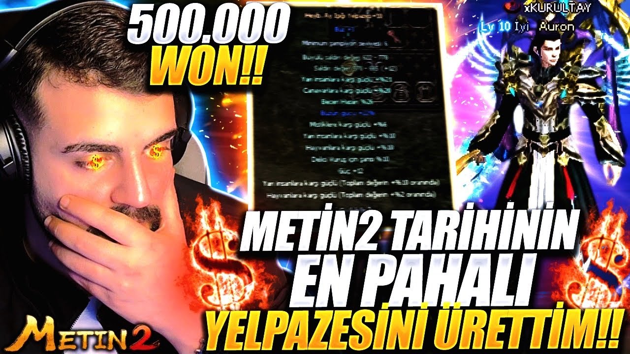METİN2 TARİHİNİN EN PAHALI YELPAZESİ !! +15 &Ccedil;ANI SATTIK .. | Metin2 Sapphire 34 #metin2 #metin2tr