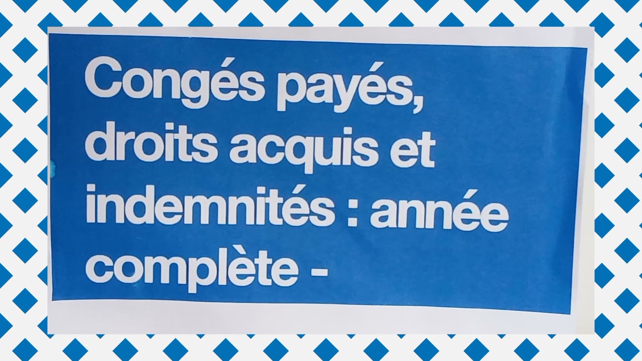 #COMMENT CALCULER LES CONGÉS PAYÉS EN ANNEE COMPLÈTE# آجي تعرفي كيفاش تحسبي العطل ديالك#🤱🤱