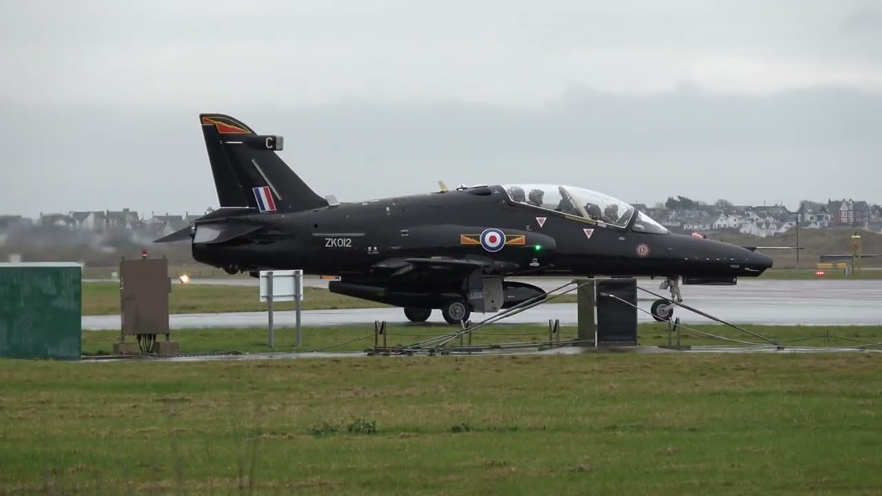 BAE Systems Hawk T2 - RAF Valley - Callsign CUTLASS-31/22 - 12/02/2026