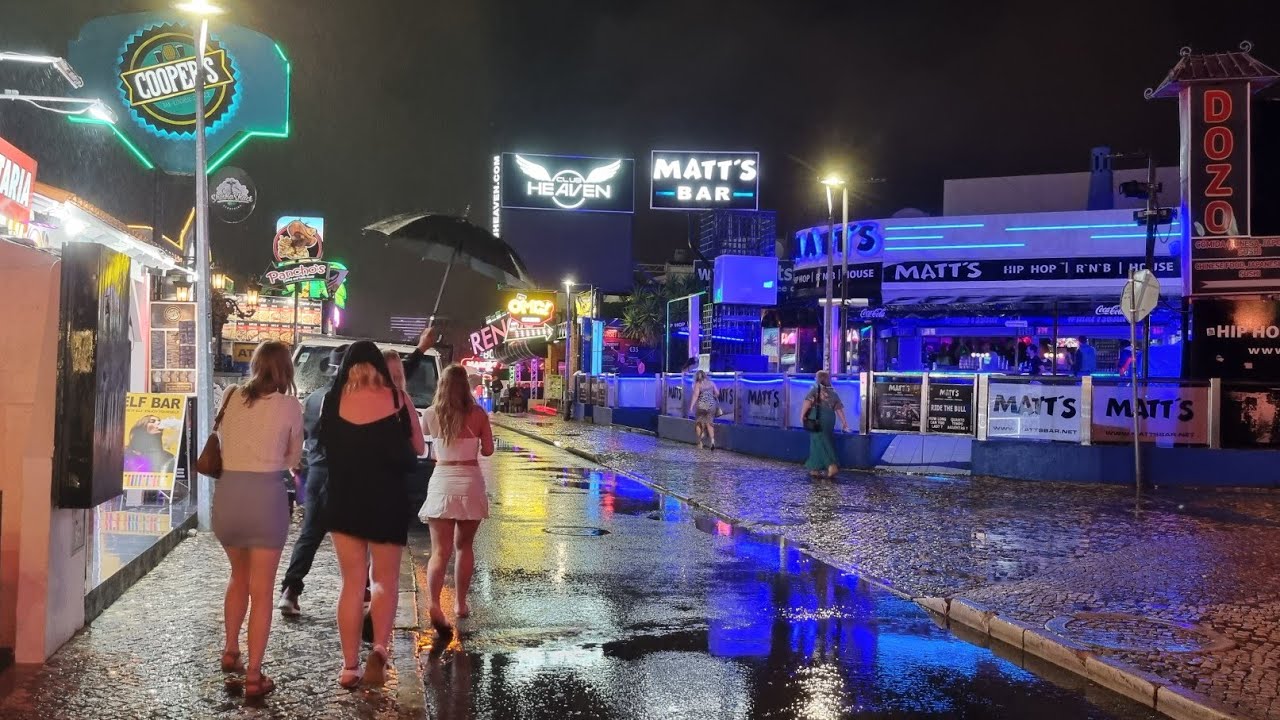 ALBUFEIRA Portugal - The Strip Tonight 21/4/2023