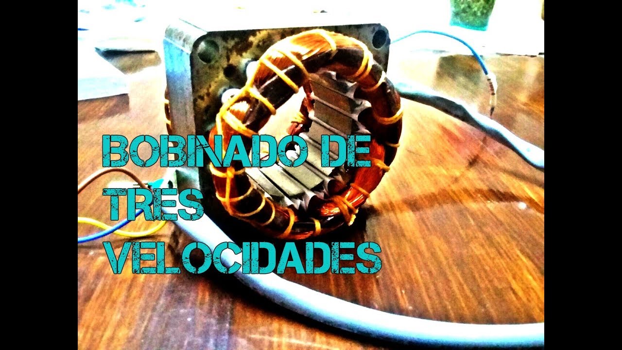 Bobinado de ventilador industrial- Industrial fan winding