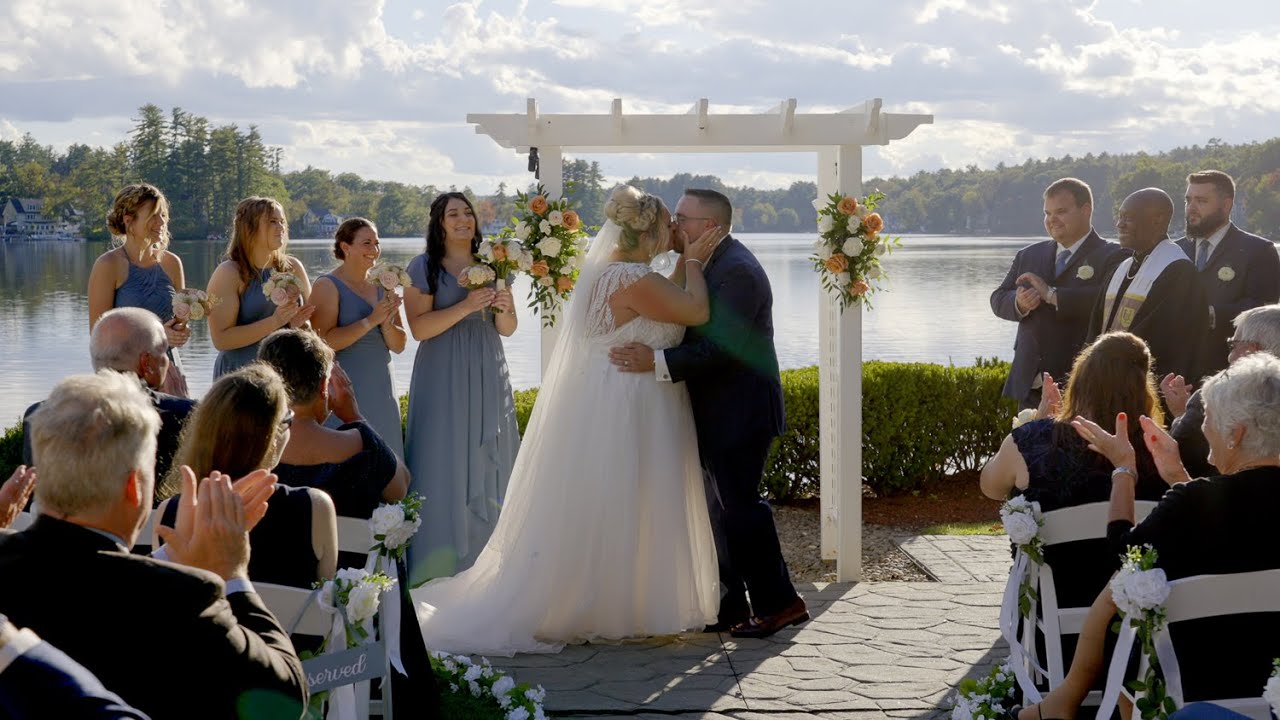 Wedding Ceremony of Jennifer and Ryan at Castleton in Windham, NH!